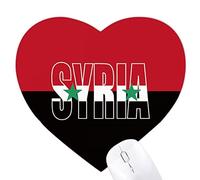 la syrie pavillon nom pays Jeux de tapis de souris en forme de coeur