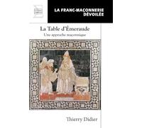 LA TABLE D’ÉMERAUDE : UNE APPROCHE MAÇONNIQUE