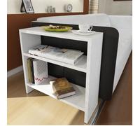 La table d'appoint Art en bois est une pièce élégante et durable fabriquée à partir de panneaux de particules 100 % mélaminés. El...