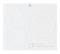 La table de cuisson à induction 59cm 3 feux 7350w Electrolux LIT60342CW/1 blanc