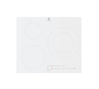 Electrolux Table de cuisson à induction LIT60342CW/1 59 cm 3 feux 7 350 W blanc G