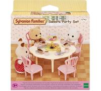 La table du goûter - 5742 - Set de table avec chaises, vaisselle et pâtisseries
