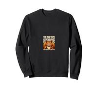 La Taille de la Tasse est Le Message Grand Signifie ne Pas Parler Sweatshirt