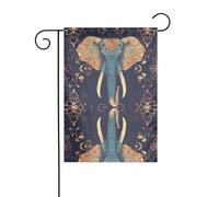 La taille précise de ce drapeau de jardin YYHWHJDE est de 30,5 x 45,7 cm, ce qui est un rapport d'or soigneusement conçu. Il s'adapte parfaitement à la grande majorité des jardins conventionnels