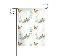 La taille précise de ce drapeau de jardin YYHWHJDE est de 30,5 x 45,7 cm, ce qui est un rapport d'or soigneusement conçu. Il s'adapte parfaitement à la grande majorité des drapeaux de jardin