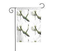 La taille précise de ce drapeau de jardin YYHWHJDE The Brave Mantis est de 30,5 x 45,7 cm, ce qui est un rapport d'or soigneusement conçu. Il s'adapte parfaitement à la grande majorité des jardins