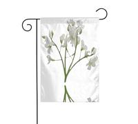 La taille précise de l'image de fleur de radis YYHWHJDE de ce drapeau de jardin est de 30,5 x 45,7 cm, ce qui est un rapport d'or soigneusement conçu. Il s'adapte parfaitement à la grande majorité des