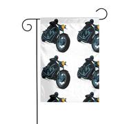 La taille précise de l'image de rêve de moto YYHWHJDE Teenager de ce drapeau de jardin est de 30,5 x 45,7 cm, ce qui est un rapport d'or soigneusement conçu. Il s'adapte parfaitement à la grande