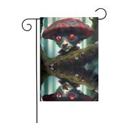 La taille précise de l'image YYHWHJDE Tree Spirit de ce drapeau de jardin est de 30,5 x 45,7 cm, ce qui est un rapport d'or soigneusement conçu. Il s'adapte parfaitement à la grande majorité des