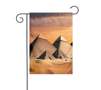 La taille précise des pyramides d'Égypte de YYHWHJDE est de 30,5 x 45,7 cm, ce qui est un rapport d'or soigneusement conçu. Il s'adapte parfaitement à la grande majorité des jardins classiques