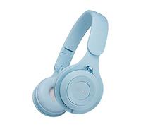 LA TALUS Casque stéréo pliable sans fil Bluetooth avec suppression du bruit pour voyage, bureau à domicile Bleu