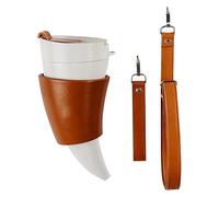 La tasse à café de style corne de chèvre offre un design , ce qui la rend adaptée aux boissons chaudes et froides telles que le cappuccino, le latte, le lait, les jus et les boissons glacées.