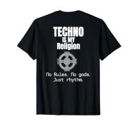 La techno est ma religion Rave Techno Party Festival Underground T-Shirt