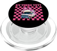 La télévision est déjà là ? Camping-Car, Camping, Camping-Car, Fille, Maman, Coquette PopSockets PopGrip pour MagSafe
