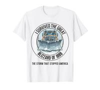 La tempête Qui a arrêté l'Amérique : Blizzard Historique de 1888 T-Shirt