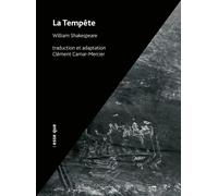La tempête - William Shakespeare - Esse Que - broché - Théâtre