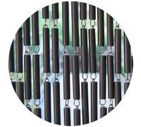 La Tenda Rideau de Porte Anthracite 90 x 210 cm