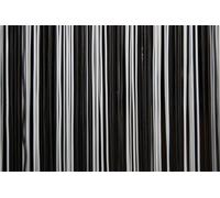 La Tenda TRENTO 3 rideau à lanières noir, dimensions:90 x 210 cm