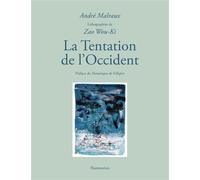 La Tentation de l'Occident - Zao Wou-Ki - Flammarion - relié - Beau livre