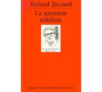 La Tentation nihiliste