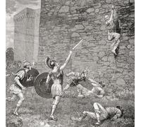La tentative d'évasion de Marius le Jeune à Praeneste après sa défaite à la bataille de Sacriporto 82 avant JC. Gaius Marius « le Jeune » aka Gaius Marius minor c 110 82 avant JC. Général et