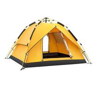 La Tente apparaît automatiquement, Les tentes de Camping, Les tentes de Plage, 3-4 Personnes et la Protection, Les tentes familiales, la randonnée en Camping en Plein air.-bleu1(Yellow)