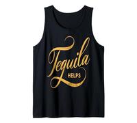 La Tequila Aide à Boire de l'humour Amusant pour Les Amateurs de Tequila Débardeur