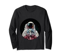 La Terre des astronautes adopte Une Vision de Merveille Galactique Manche Longue