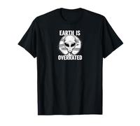 La Terre est surestimée : Visage Extraterrestre Mystique (OVNI) T-Shirt