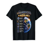 La Terre, Notre « adresse de résidence » dans l'espace T-Shirt