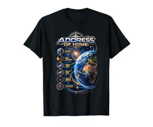 La Terre, Notre « adresse de résidence » dans l'espace T-Shirt