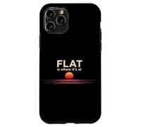 La Terre Plate Est Là Où Ça Se Passe Coque pour iPhone 11 Pro