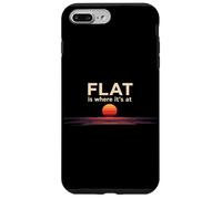 La Terre Plate Est Là Où Ça Se Passe Coque pour iPhone 7 Plus/8 Plus