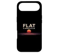 La Terre Plate Est Là Où Ça Se Passe Coque pour iPhone Air