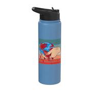 La Terre saigne Sensibilisation environnementale Crise Stainless Steel Insulated Water Bottle
