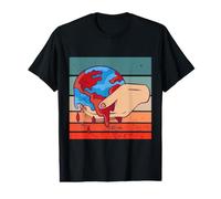 La Terre saigne Sensibilisation environnementale Crise T-Shirt Graphique avec Valeur