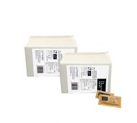 LA TETERA AZUL - 1000 Enveloppes individuelles écologiques sucre de canne. Sucre brun biologique. Enveloppes une seule dose. 2 Paquets de 500 sachets de 5 grammes.