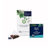 La Théière bleue Infusion de fleur de la Jamaïque (hibiscus) ECO, boisson purifiante sans théine, goût acide et floral, idéale à chaud ou froid, 100 g d'hibiscus pur