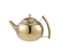 La théière épaisse de 1L2L avec bulle filtrante est exquise et pratique pour un usage domestique (doré) - 1,5 l.