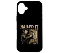 La théologie réformée a réussi, 1517 Martin Luther Design Coque pour iPhone 16 Plus