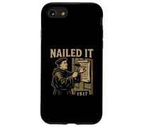La théologie réformée a réussi, 1517 Martin Luther Design Coque pour iPhone SE (2020) / 7/8