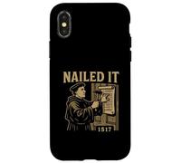 La théologie réformée a réussi, 1517 Martin Luther Design Coque pour iPhone X/XS