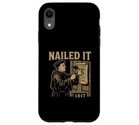 La théologie réformée a réussi, 1517 Martin Luther Design Coque pour iPhone XR