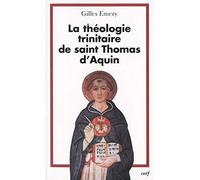La théologie trinitaire de saint Thomas d'Aquin