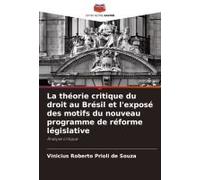La Théorie Critique Du Droit Au Brésil Et L'exposé Des Motifs Du Nouveau Programme De Réforme Législative