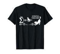 La théorie des Cordes expliquée - Science Teacher Cat Edition T-Shirt