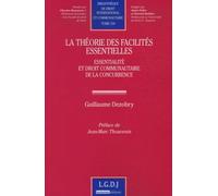 La Théorie Des Facilités Essentielles - Essentialité Et Droit Communautaire De La Concurrence