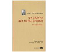 La Théorie Des Noms Propres