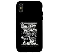 La théorie du Complot de Science-Fiction sur Le redémarrage de Planet Seek and Destroy Coque pour iPhone X/XS