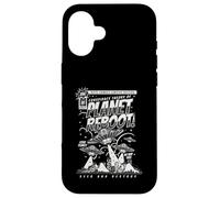 La théorie du Complot de Science-Fiction sur Le redémarrage de Planet Seek and Destroy Coque pour iPhone 16